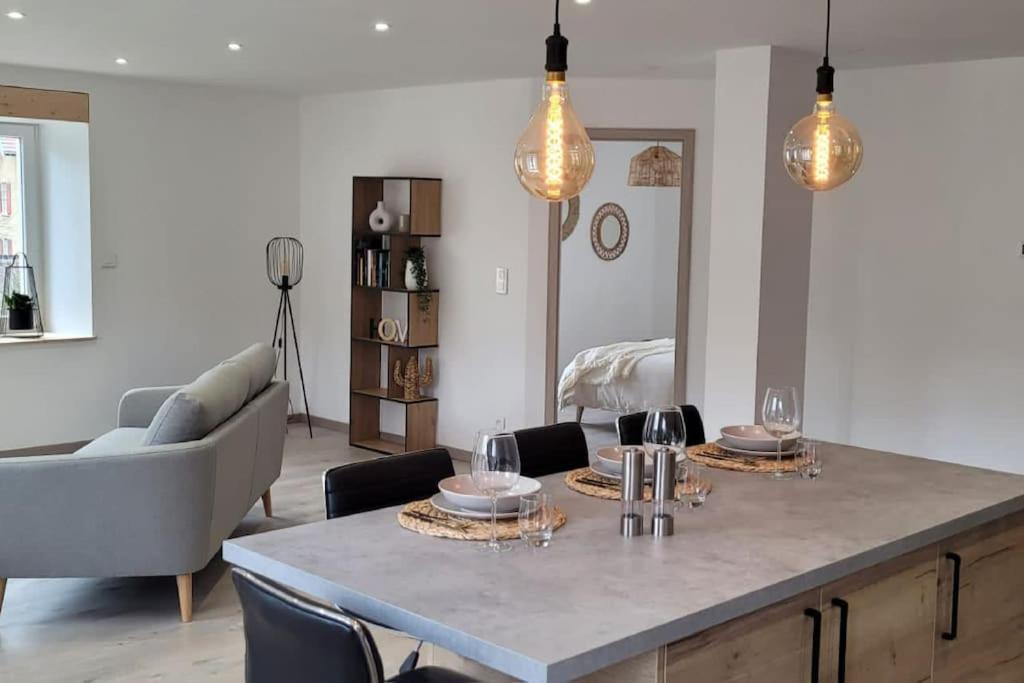 Superbe Appartement Neuf Et Cosy 77 M2 Villers-le-Lac Kültér fotó